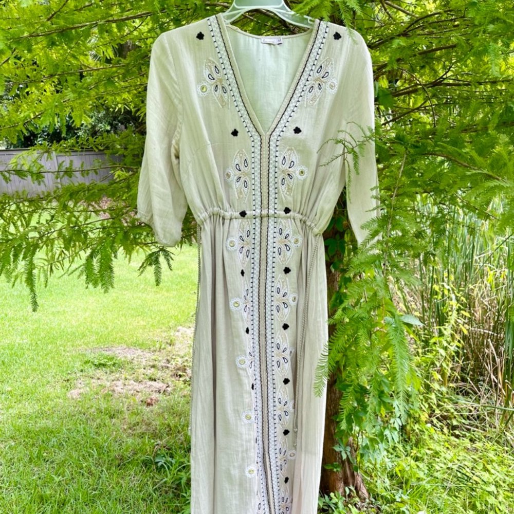 Boho Maxi Indian style dress